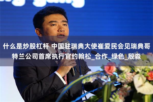 什么是炒股杠杆 中国驻瑞典大使崔爱民会见瑞典哥特兰公司首席执行官约翰松_合作_绿色_殷淼
